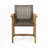 Outdoor Acacia Wood Club Chairs-1344380740