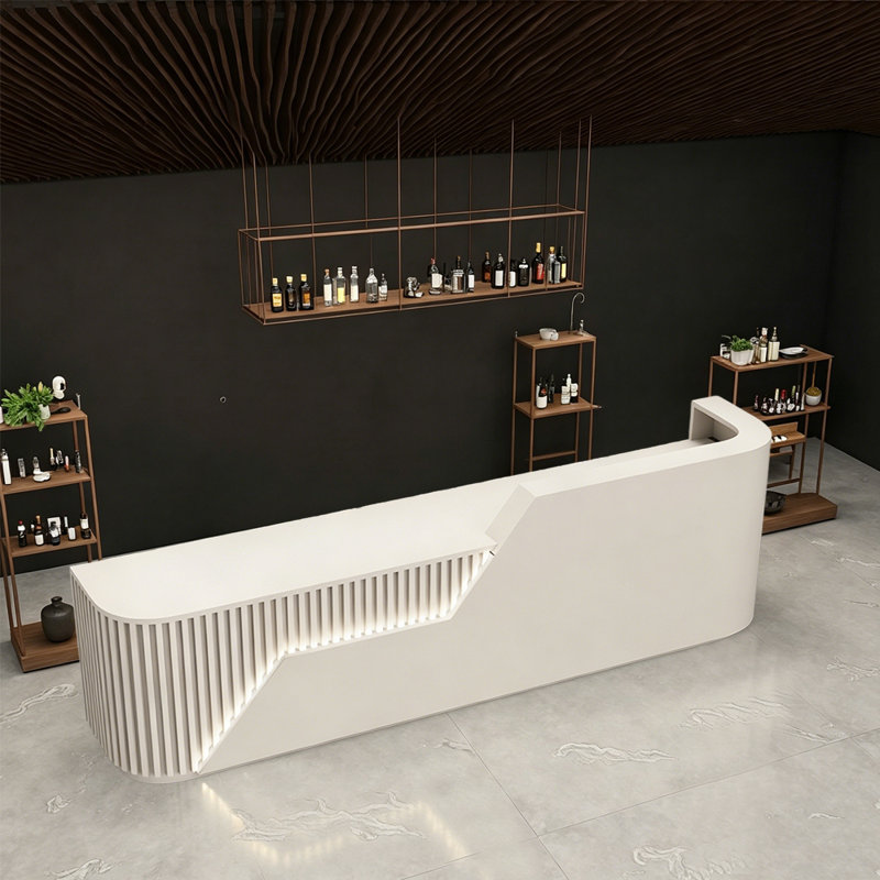 Comptoir de bar élégant Elegance, Beige