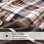 Ensemble de housse de couette 100% coton à carreaux Buffalo-115366996-115367002