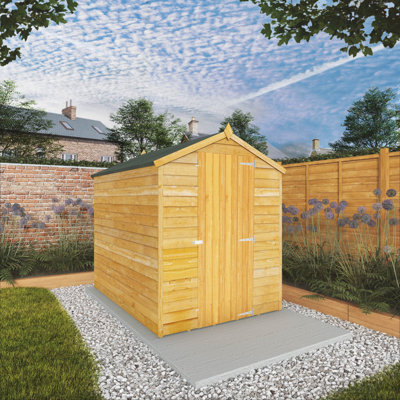 Mercia 7 x 5ft Overlap Apex Windowless Shed