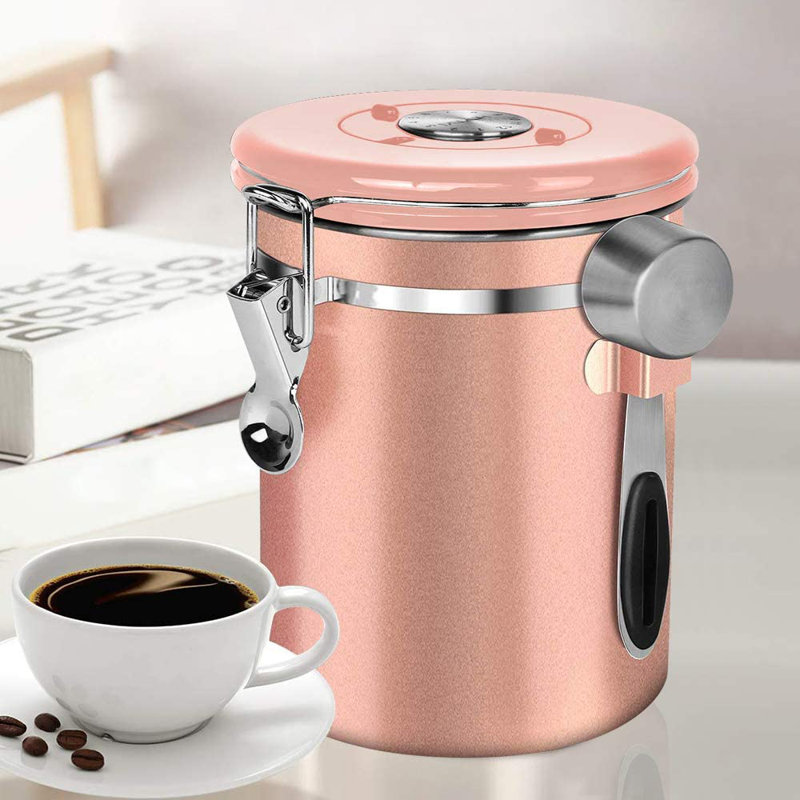 Haitral Condiment Storage & Accessories, Rose Gold