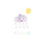 Nuage - reproduction d'impression-52836613-52836606-52836604