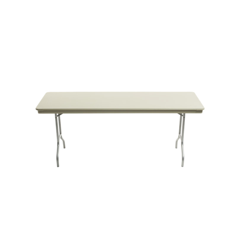 Rectangular Folding Table, 29" H x 72" W x 18" D