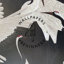 Black Herons Chinoiserie Wallpaper White