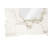 Rocky Ridge Dress Mirror, White Stone