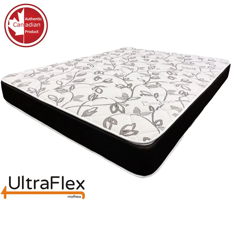Matelas en mousse viscoélastique imprégnée de gel mi-ferme 7 po UltraFlex ZENith, Grand