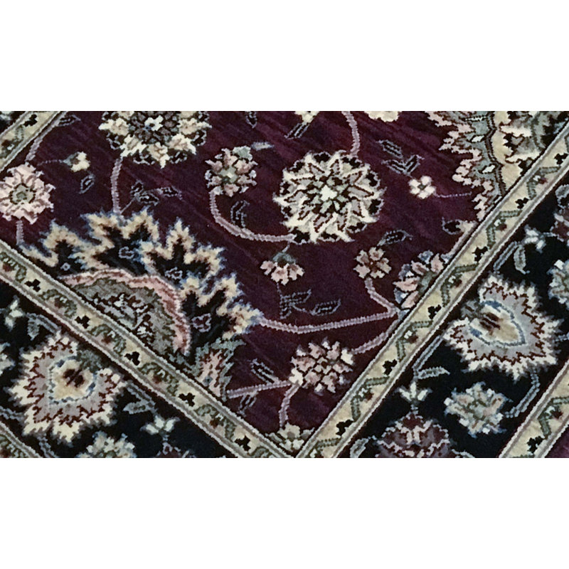 Manchuria Wool Floral Area Rug