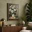 Chrysanthemums and Pages Botanical 1 Piece Wrapped Canvas Wall Art-136785872-136785874
