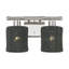 Applique murale pour meuble-lavabo 2 lumières Weavington