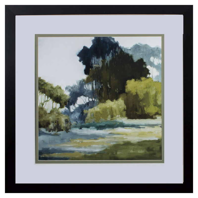 Bean Fields And Tall Trees - Ensemble de 2 peintures encadrées