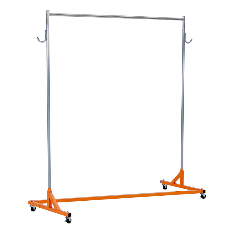 Adjustable Clothing Rack, Orange