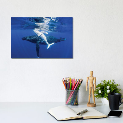 The Dancing Whale by Jordan Robins - Gallery-Wrapped Canvas Giclée on Canvas