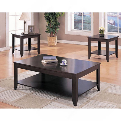 Cappuccino 3-Piece Occasional Set