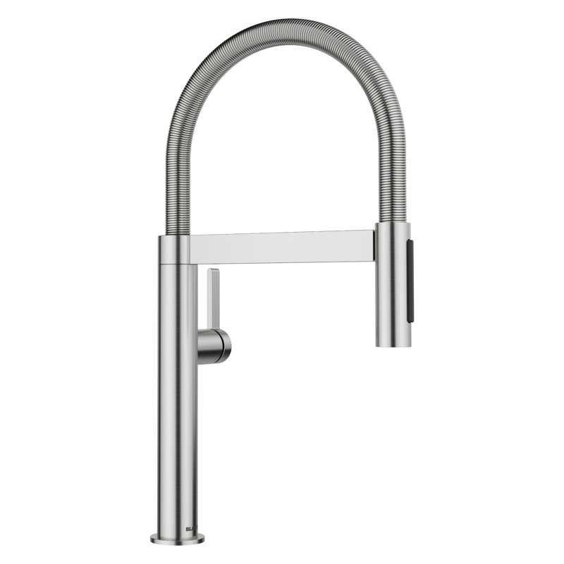 Culina Mini II Pull-Down Dual-Spray Kitchen Faucet, PVD Steel