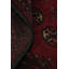 Tapis afghan traditionnel fait à la main rouge 3 x 5