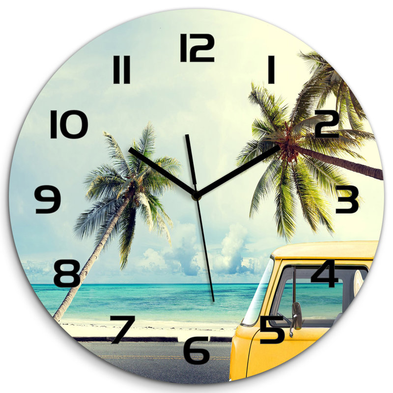 Jozi Glass Wall Clock