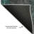 Premium Machine Washable Cerrito AMF556 Teal Rug-103977862
