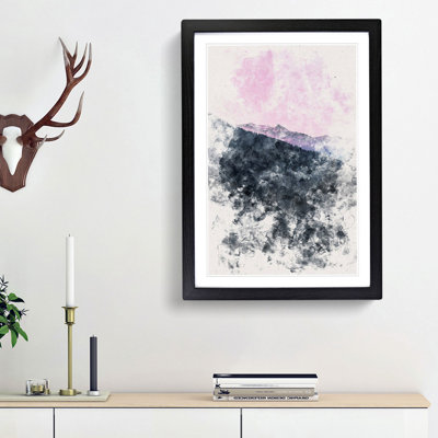 Purple Sunset - Picture Frame Painting Print