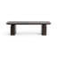 Chloe Solid Wood Sled Coffee Table-1453965478