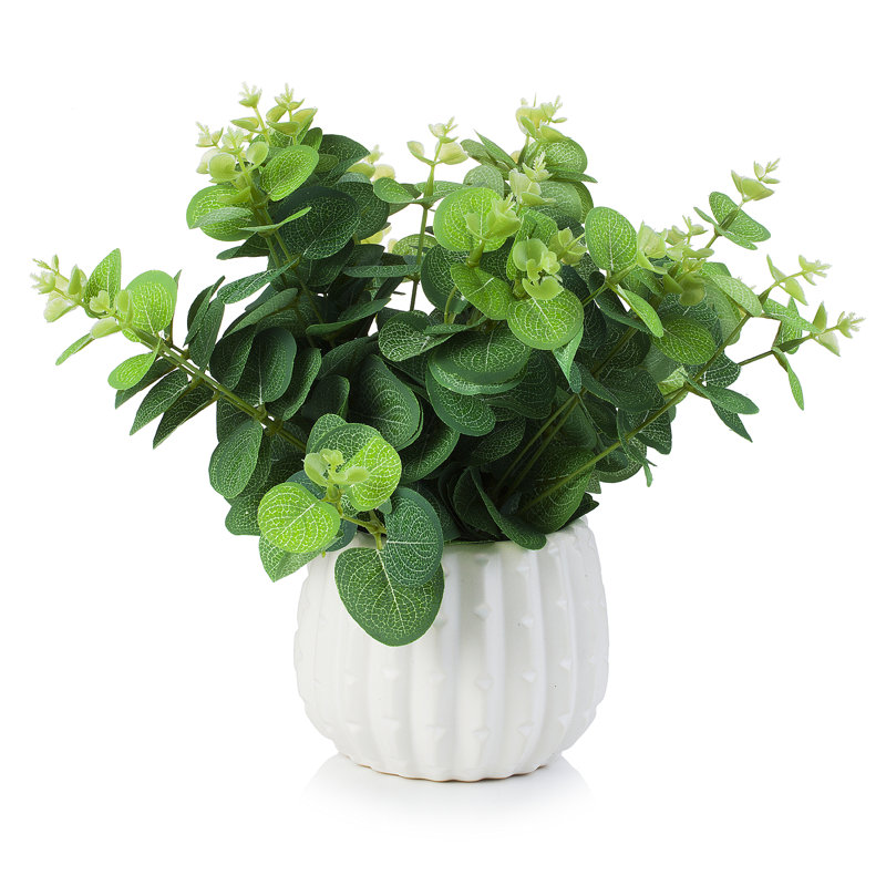 Eucalyptus artificiel 10 po en pot