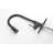 Single Handle Stainless Steel Kitchen Faucet In Matt Black, Pull Out Spray Option For User Comfort Down With Dirt Surface Hygiene-201729657