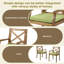Chaise avec 2 coussins Perla-2085261263