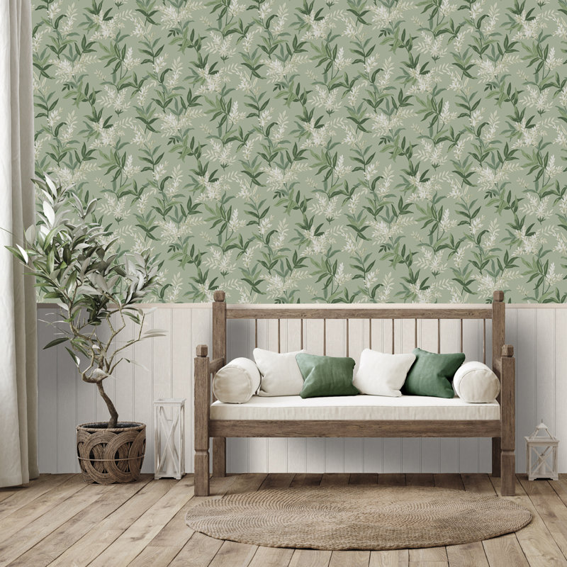 Double rouleau floral