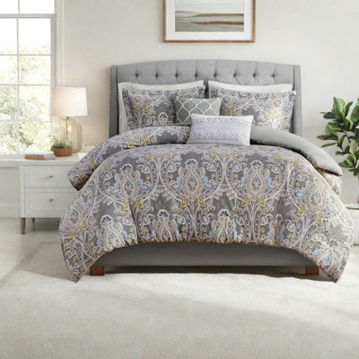 Ensembles de literie pour très grand lit en coton de qualité supérieure, confort moderne damassé pour la maison