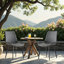 Chaise d'appoint en cuir Angiens-1318748891-1331919393