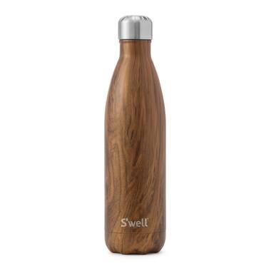 S'well Wood Teakwood 9 oz Stainless Steel Wine Tumbler