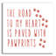 «Road Heart» par Erin Clark, art mural en verre acrylique-1071839789