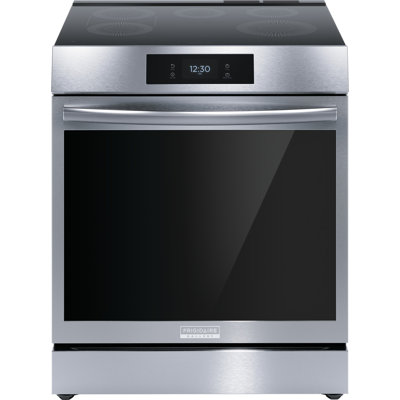 Frigidaire 30"" Front Control Induction Range With Total Convection -  GCFI3060BF