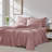 Southshore Fine Linens Vilano Springs Extra Deep Pocket 6-Piece Sheet Set, Ultra Soft Double-Brushed 110 GSM Microfiber Bedding, 21-Inch Deep Pocket, 4 Pillowcases, Full, Taupe-86340225-86340214