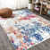 Sunset Modern Abstract Blue/Multi Rug