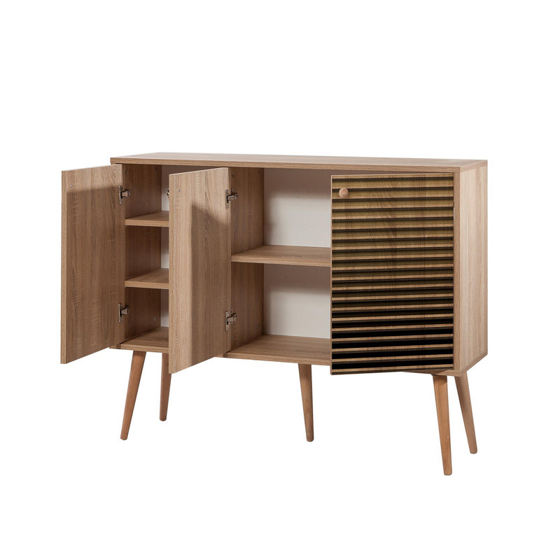 Pittard 120cm Sideboard, Sonoma Oak
