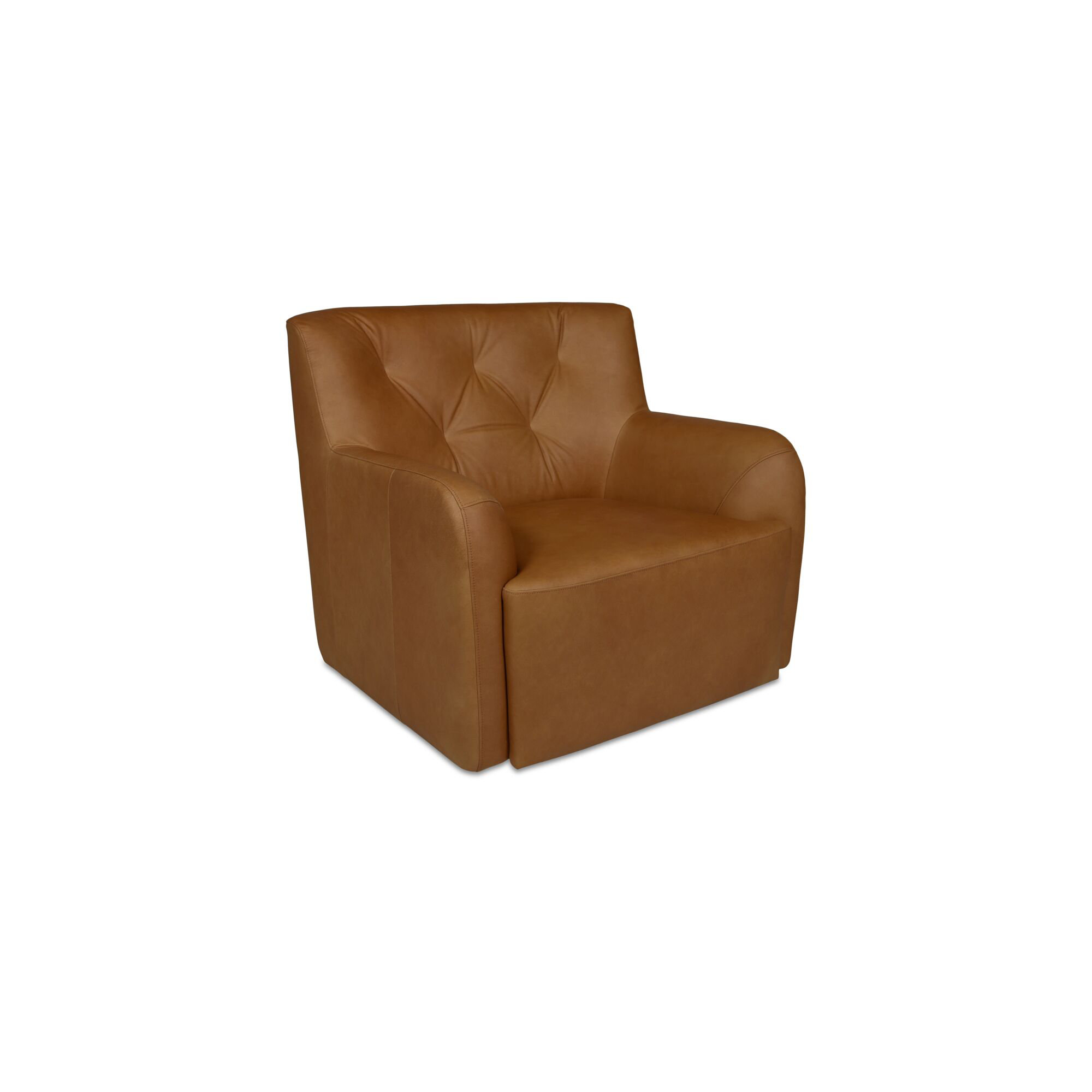Sullivan Swivel Chair Black, Tan