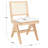 Josephina 16.9'' H Leather Upholstered Ash Armchair-1906841302