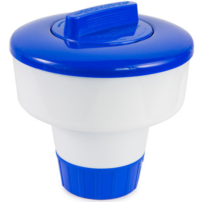 XtremepowerUS Chlorine Dispenser for Pools & Spas with Adjustable Output and Lockable Cap