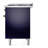 ILVE Nostalgie II Series 48 inch Dual Fuel Range with 8 Sealed Burners, Griddle (Glass Door)-98196477-98196439