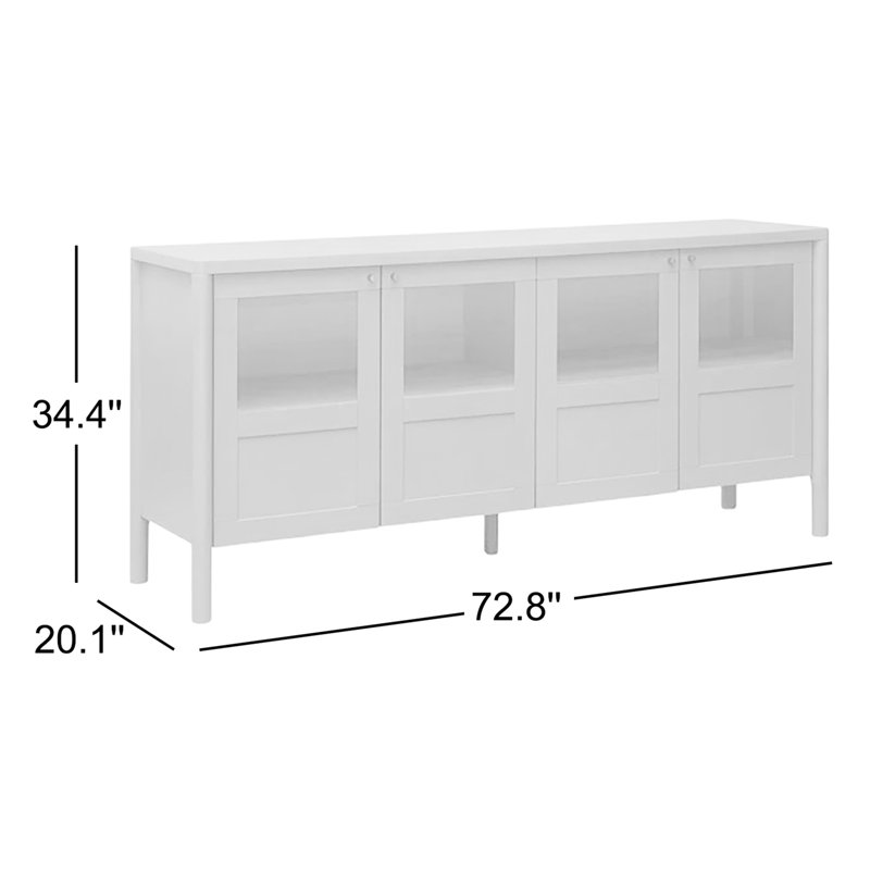 Aboubakr 72.8'' Sideboard, Green