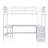Twin Loft Bed With Desk And Bookcase-460149249