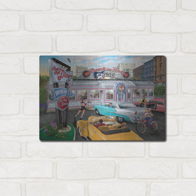 «Rock N Roll City Diner» par Bigelow illustrations