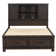 Lexee Bookcase Bed, Dresser & Mirror, Chest, Night Stand