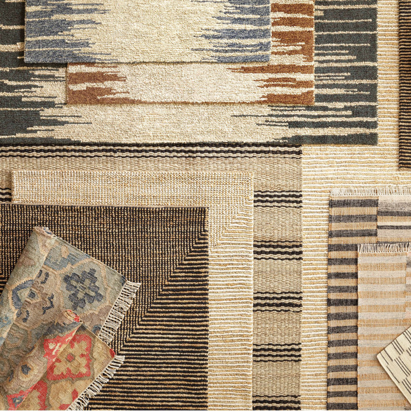 Kelan Ivory Handwoven Jute Rug, Rectangle 10' x 14'