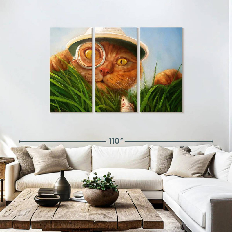Brampt Explorer Cat, 48" H x 74" W