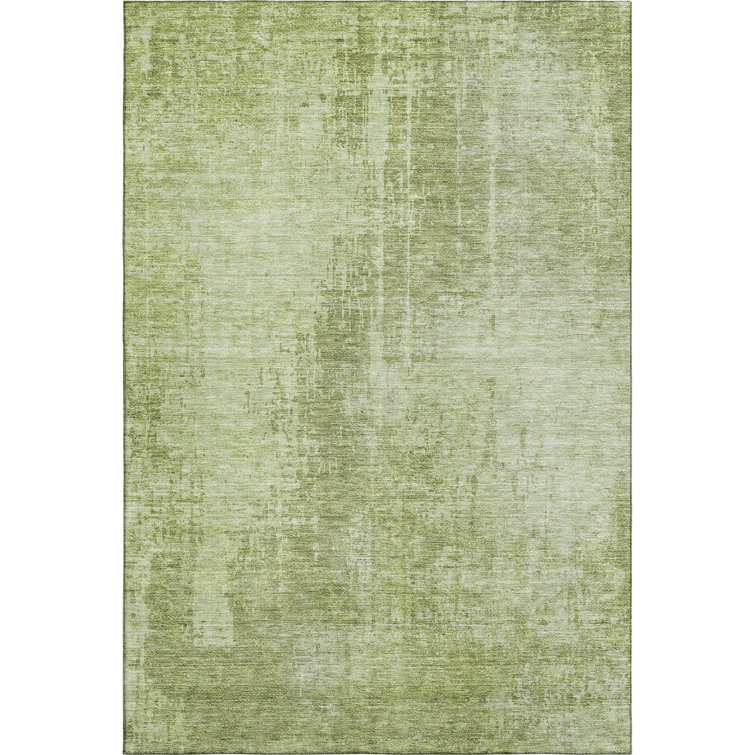 Premium Machine Washable Prisco Sage Rug