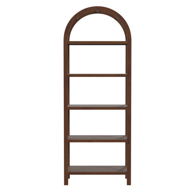 Hanover Arched 5 Tier Etagere Bookcase