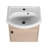 Small Wall Mounted Bathroom Vanity With Sink