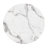 Francesca Round Stone Top Metal Base Dining Table
