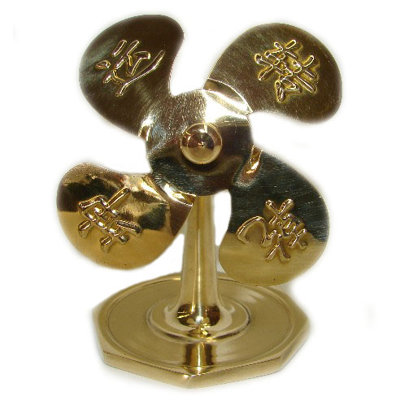 Sculpture ventilateur Feng Shui good fortune